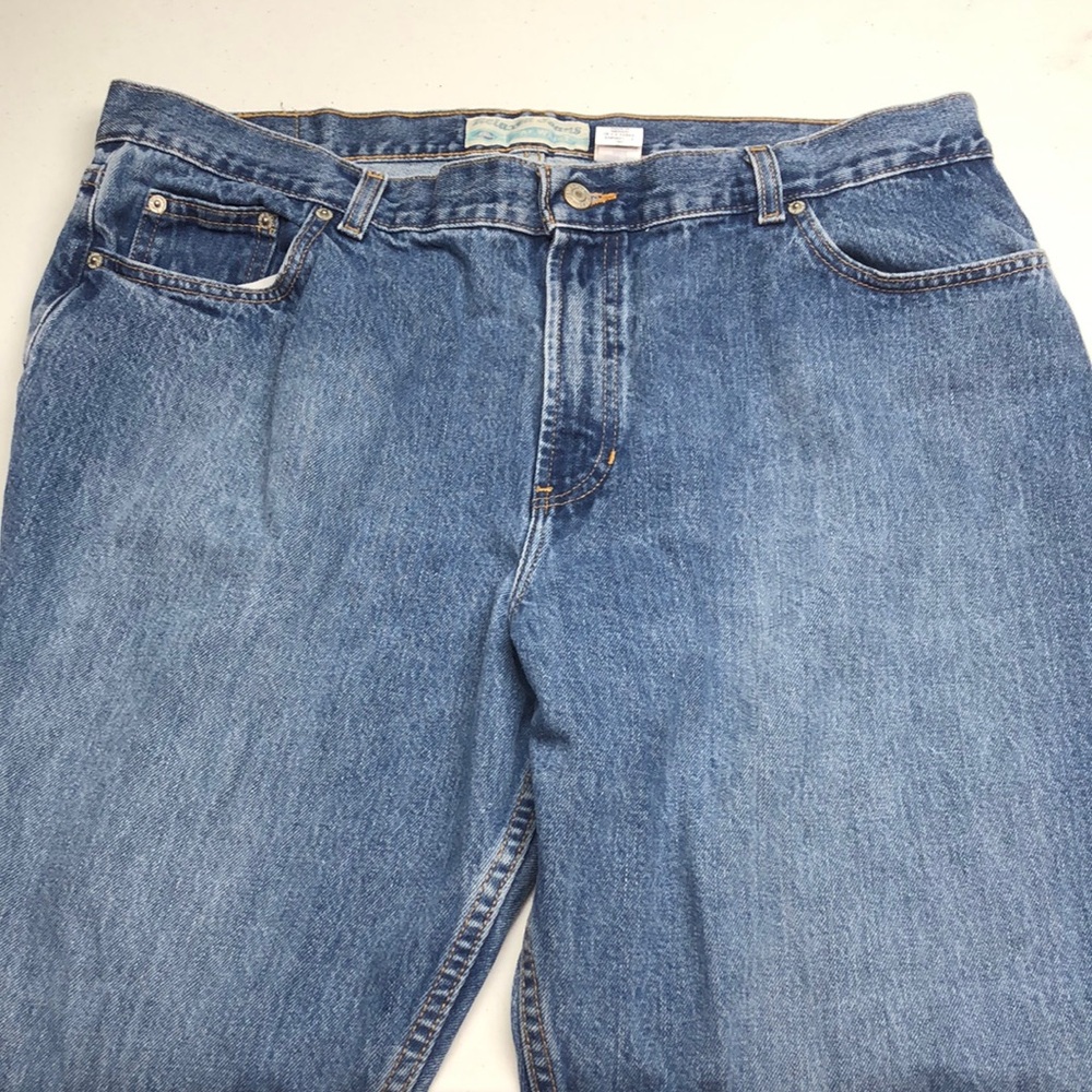 Old Navy Blue Boyfriend Jeans Versatile Style